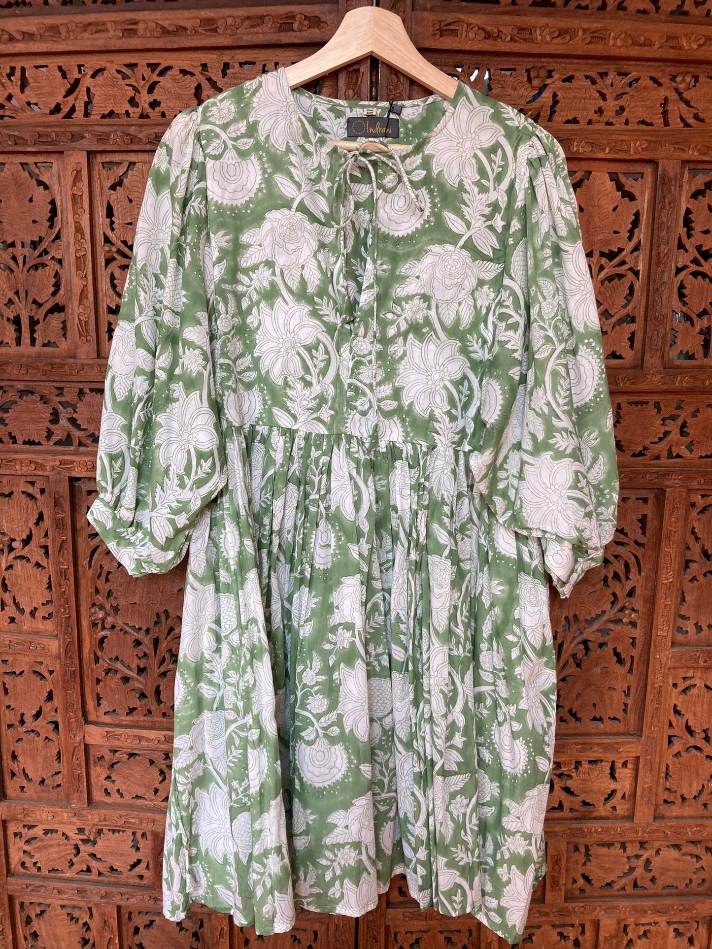 Indore Mini Dress - Green