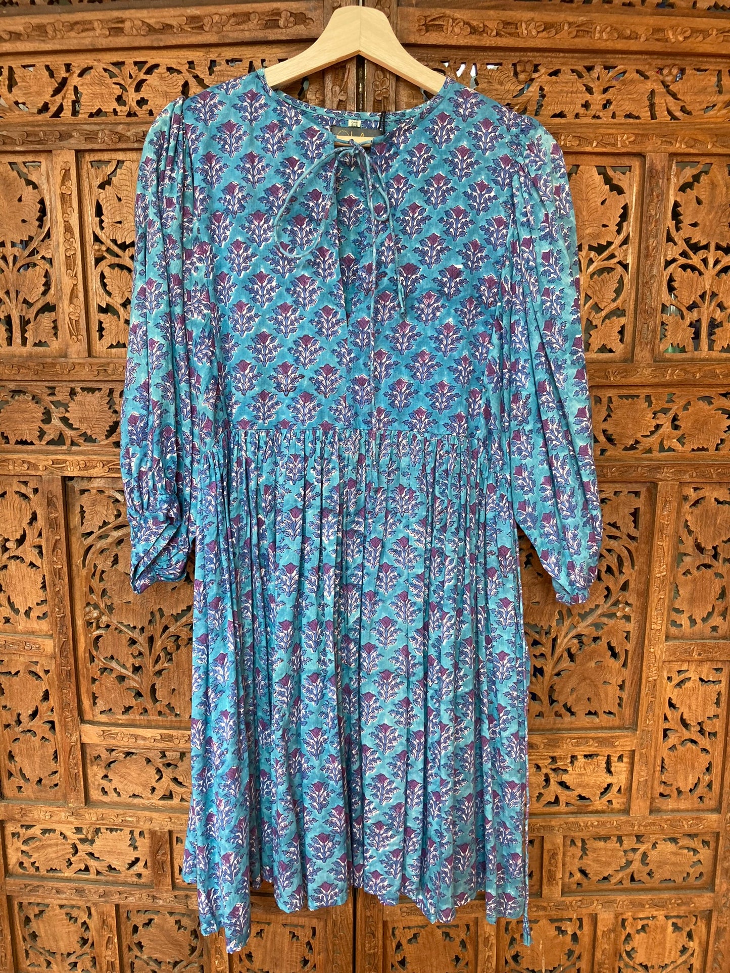 Indore Mini Dress - Blue