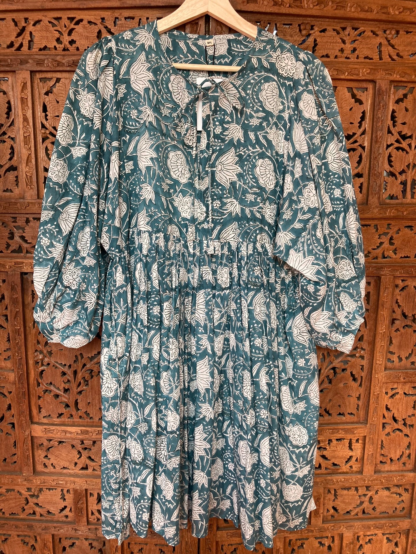 Indore Midi Dress - Teal