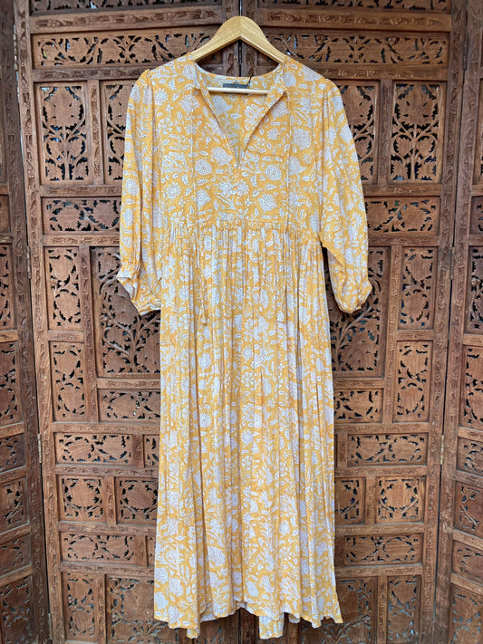 Indore Maxi Dress Yellow