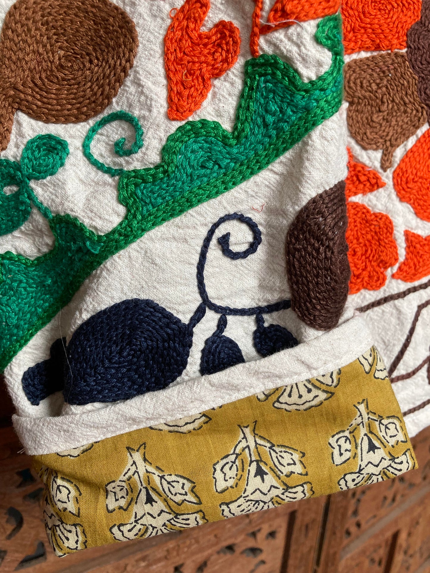 Embroidered Suzani Jacket  - Multicolour